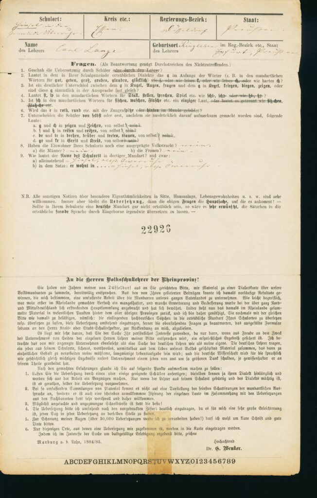 Wenkerbogen 22926 (Überruhr-Hinsel) - Seite 2